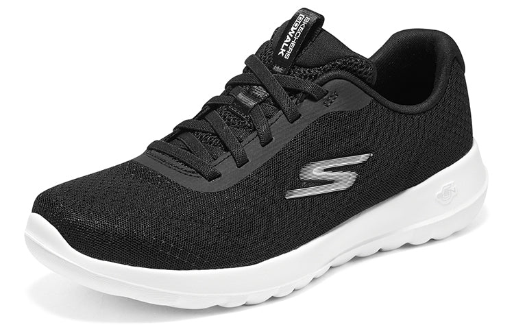 (WMNS) Skechers Go Walk Joy 'Black White' 124661-BKW