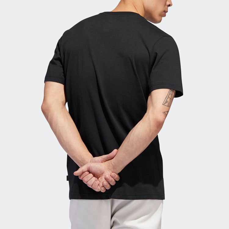 adidas originals Loose Leisure Sports Short Sleeve Men s Black DU8391
