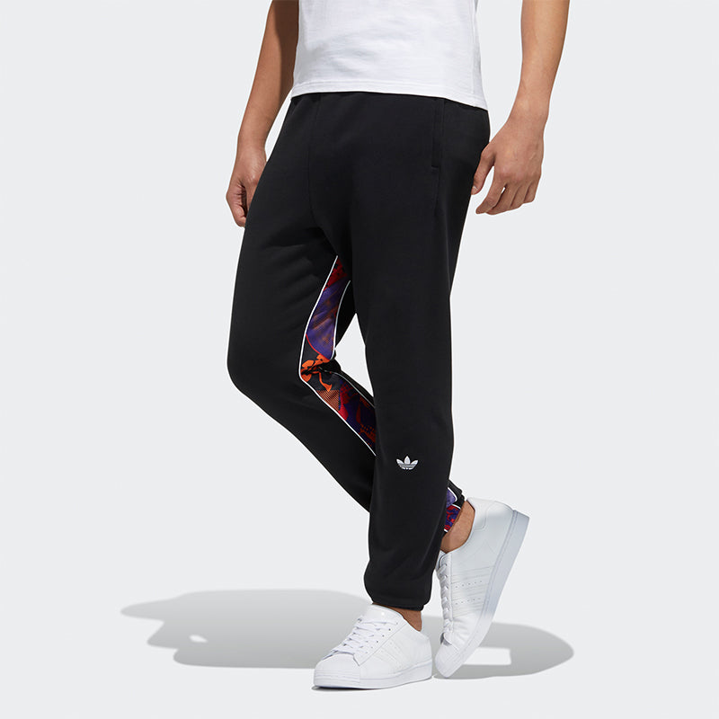 adidas originals Cny Pant New Year Stitching Printed Pants Men's Black GN5447