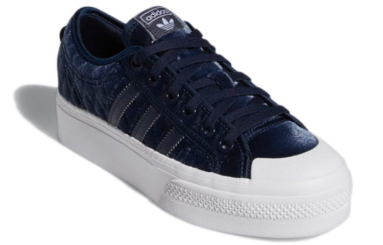 (WMNS) adidas Nizza Platform 'Dark Blue White' H02685