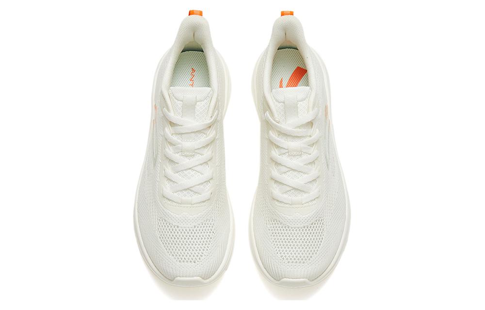 (WMNS) ANTA Running Series Sneakers 'White Orange' 122325576-1