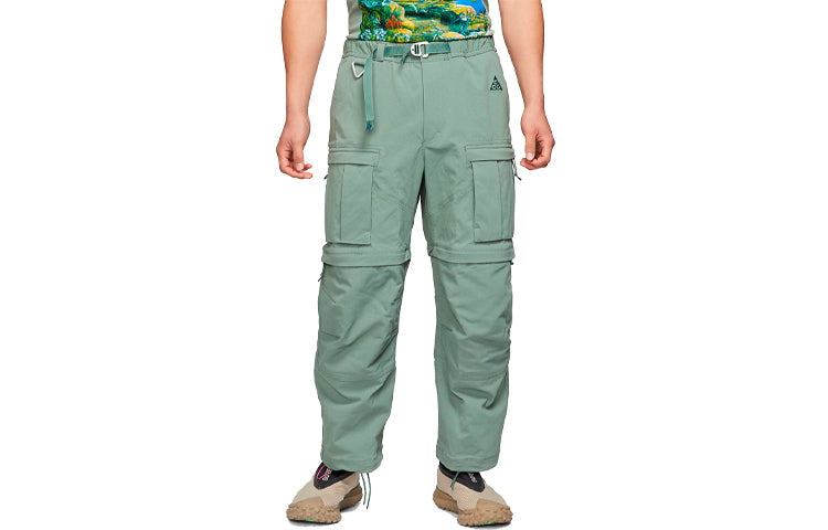 Nike ACG Smith Summit Detachable Waterproof Big Pocket Causual Pant Male Green CV0656-365