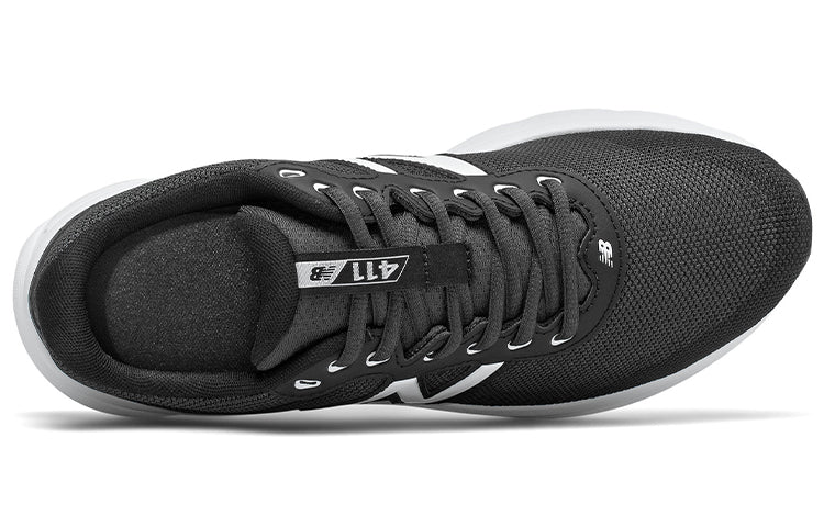 New Balance 411 Shoes Black/White M411LB2
