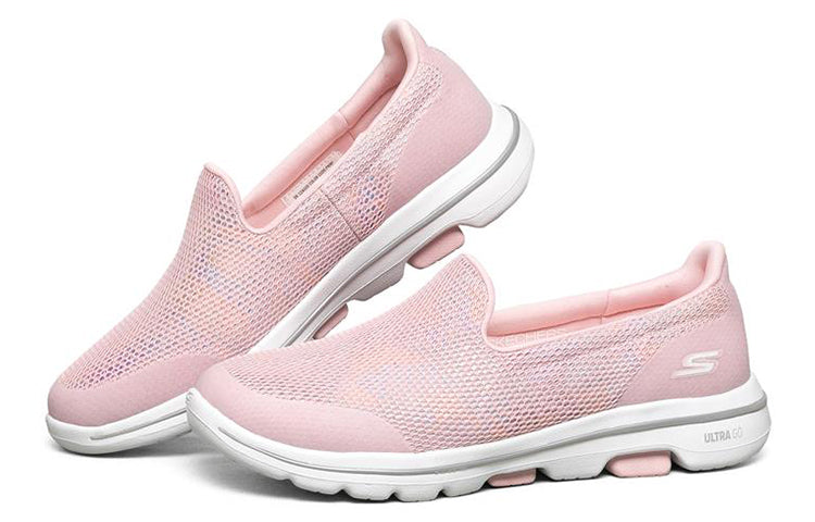 (WMNS) Skechers Go Walk 5 'Pink' 124005-PKMT