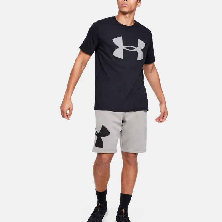 Men's Under Armour Big Logo Reflective Short Sleeve Black 1351617-001