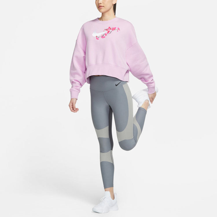 (WMNS) Nike Sportswear Trend Sweatshirt 'Pink' DJ4136-621