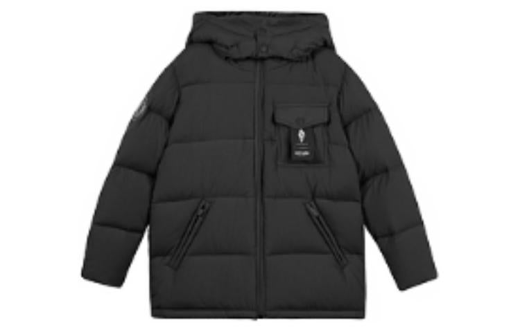 (GS) Skechers Hooded Windproof Down Jacket 'Multi-Color' L422B001