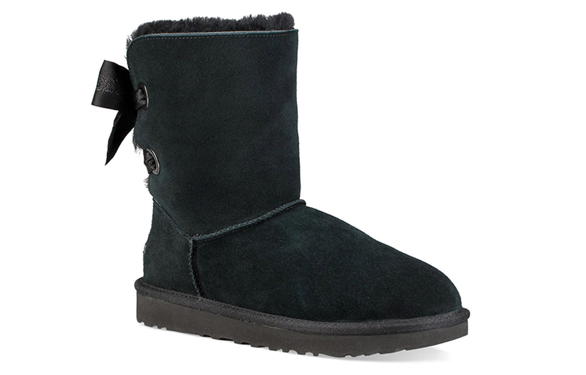 (WMNS) UGG Customizable Bailey Bow short Black 1098075-BLK