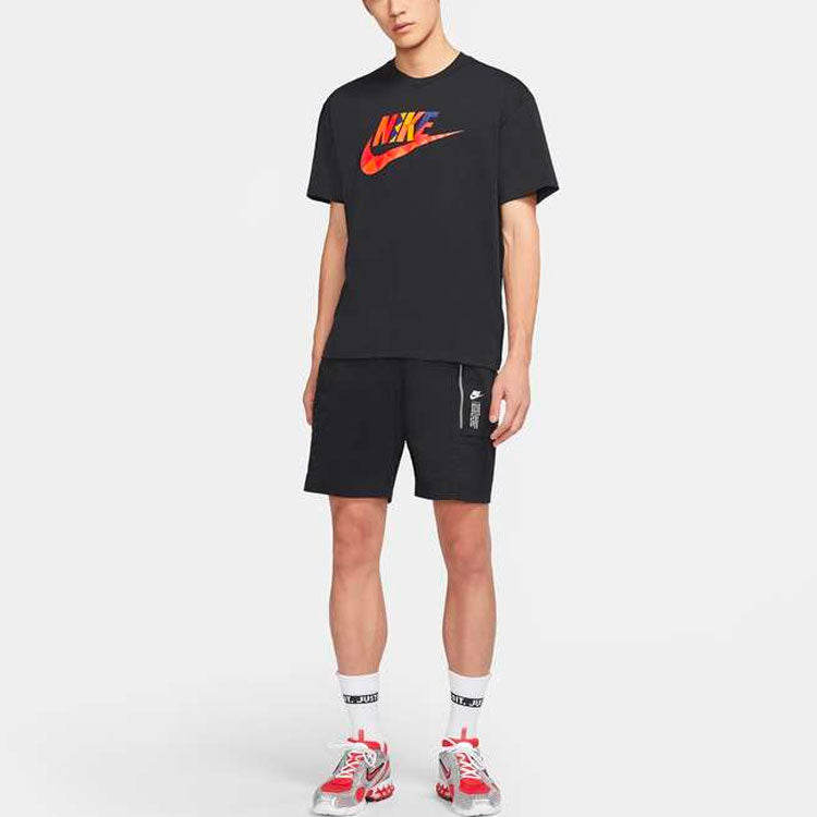 Nike Sportswear JDI Casual Sports Round Neck Short Sleeve Black DA2444-010