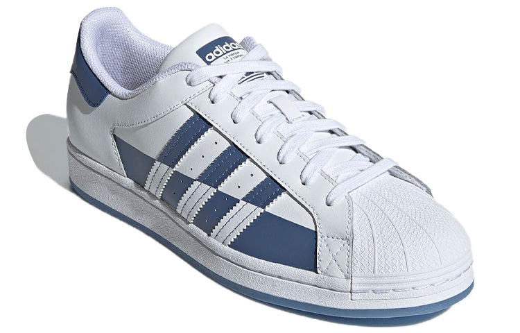 adidas Superstar 'Split - White Crew Blue' FX5532
