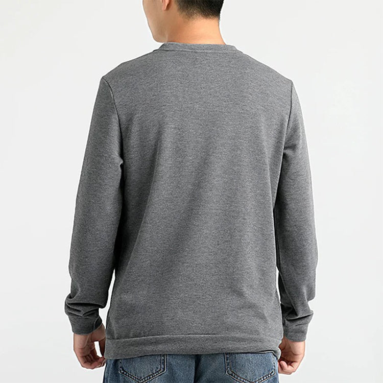 Nike DRI-FIT Quick Dry Round Neck Pullover Gray CU6796-071