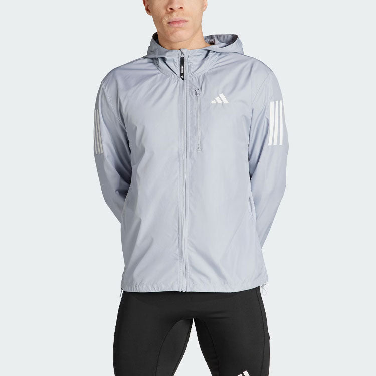 adidas Own The Run Jacket Asia Sizing 'Purple' IN1484