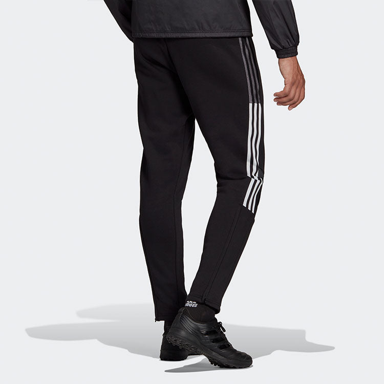 Men's adidas Casual Breathable Bundle Feet Sports Pants/Trousers/Joggers Black H33688