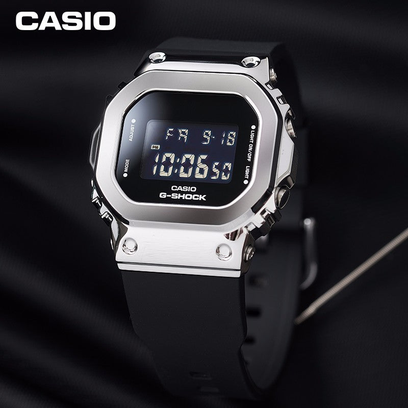 CASIO G-Shock Digital 'Silver Black' GM-S5600-1PRD