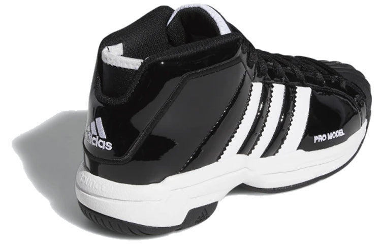 (GS) adidas Pro Model 2G J 'Black White' EG2158
