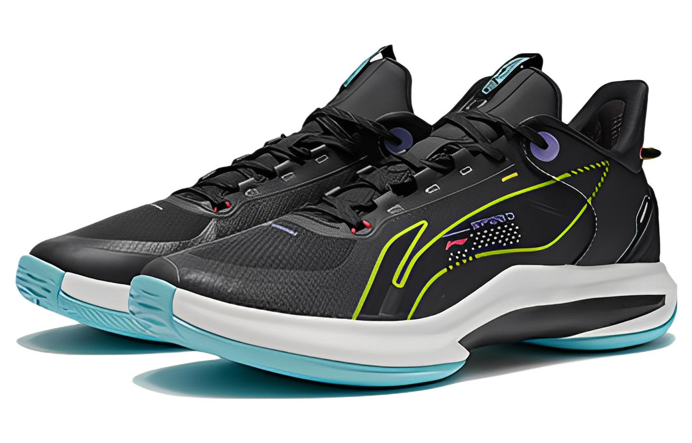 Li-Ning Flashing Mid 'Black Blue' ABPR069-8