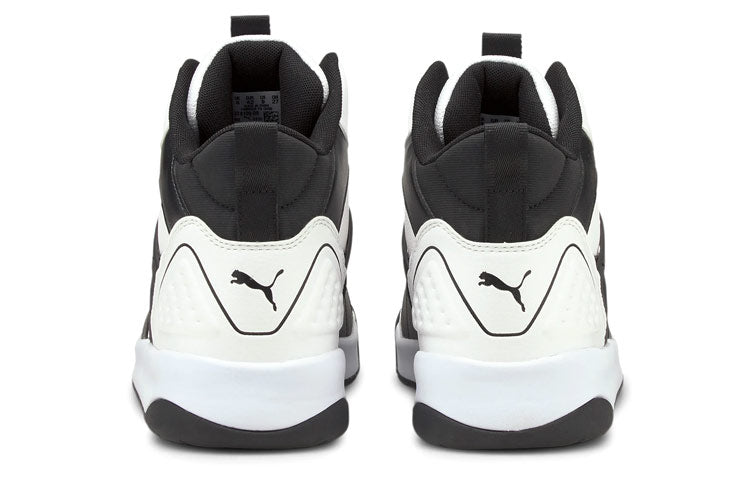 PUMA Backcourt Mid Sneakers White/Black 374139-08