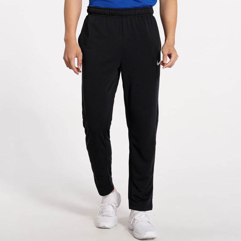Nike Embroidery Logo Knit Drawstring Sports Pants Men's Black 860370-010
