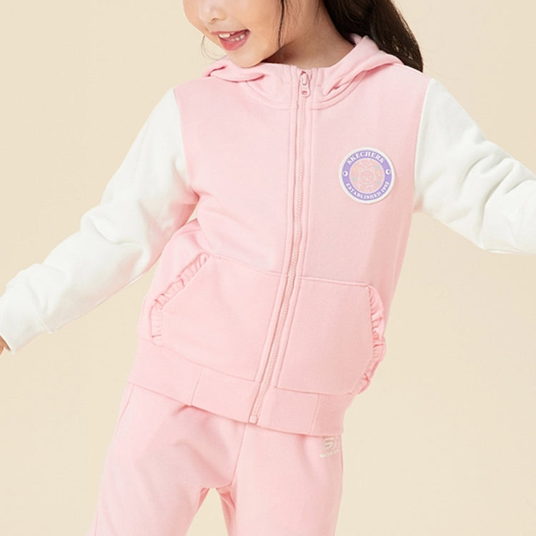(GS) Skechers Mystic Order Jacket 'Pink White' L322G008