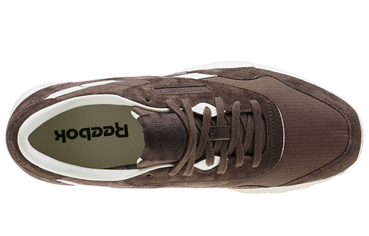 Reebok Classic Nylon Sktn Running Shoes Brown/White BD2692