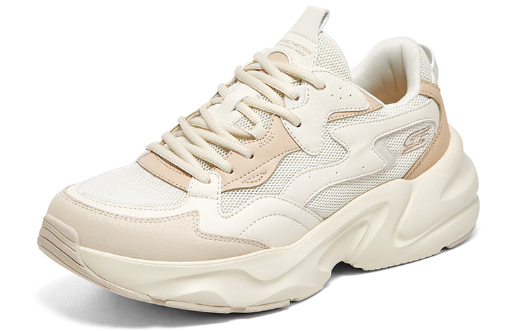 Skechers D'lites 1.0 Sneakers 'White Khaki' 118323-NAT