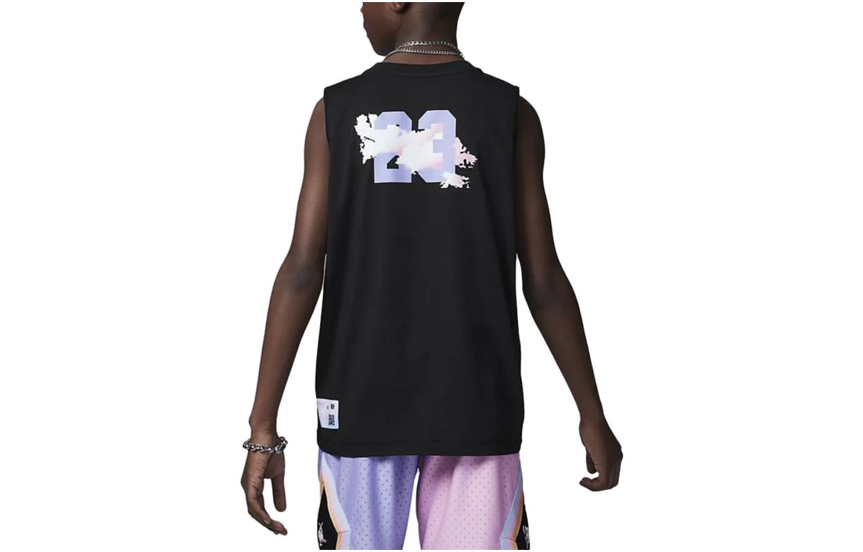 (GS) Air Jordan Tank top Dri-FIT Air 'Black' FQ0666-010