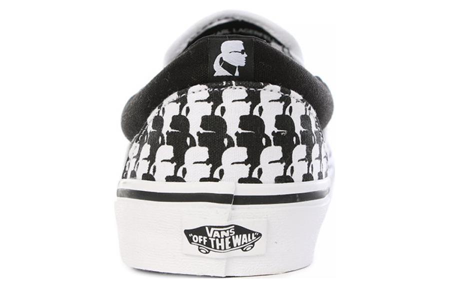 Vans Karl Lagerfeld x Classic Slip-On 'True White' VN0A38F7OEK