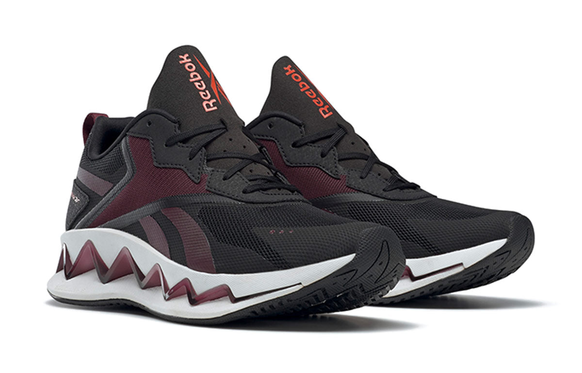 (WMNS) Reebok Zig Elusion Energy 'Black White Red' FW7975