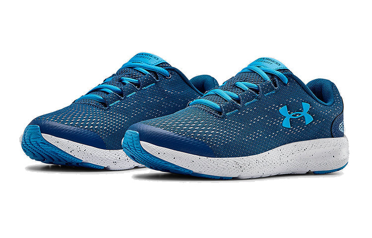 (GS) Under Armour Charged Pursuit 2 'Blue White' 3022860-402