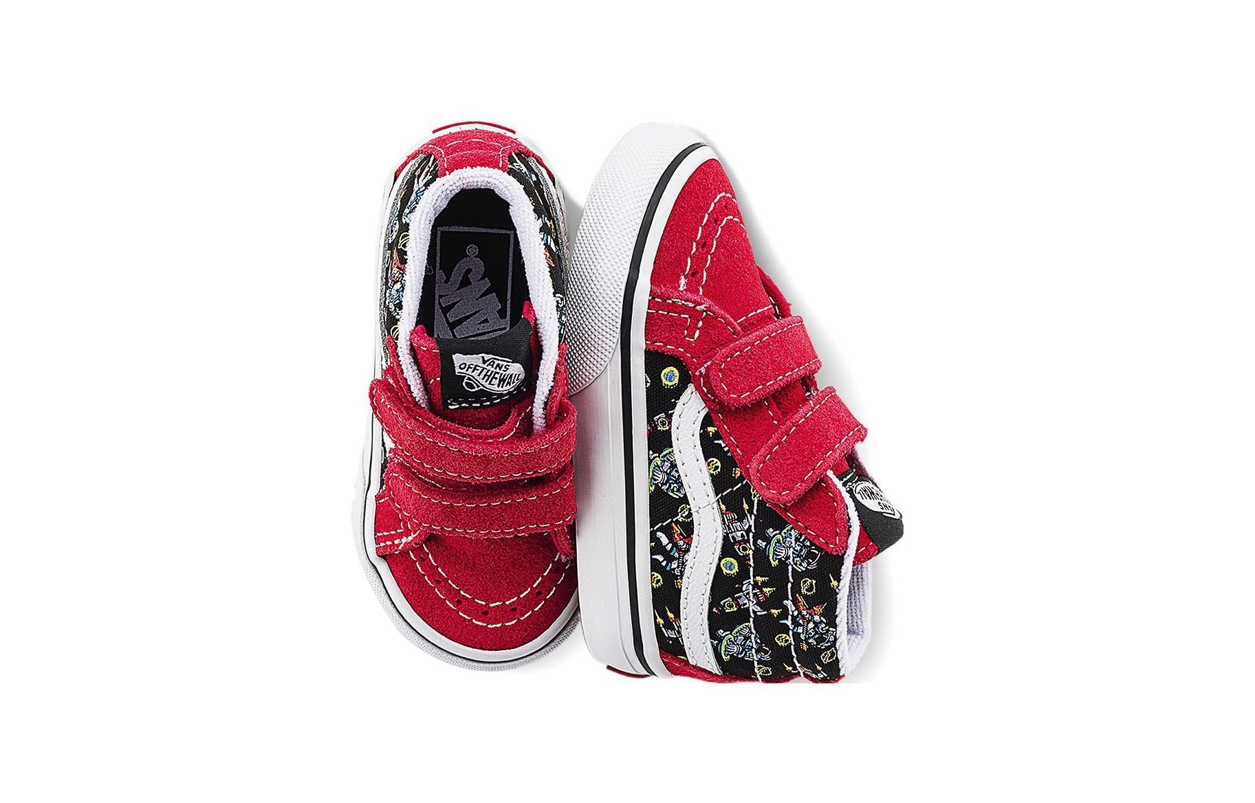 (TD) Vans Sk8-Mid Reissue V 'Red Black' VN0A5DXDBOS