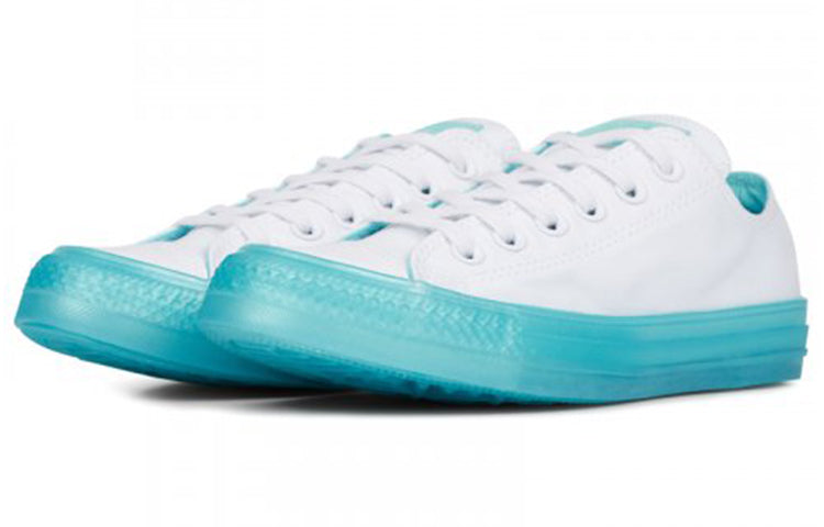 (WMNS) Converse Chuck Taylor All Star Low 'White Bleached Aqua' 560646C
