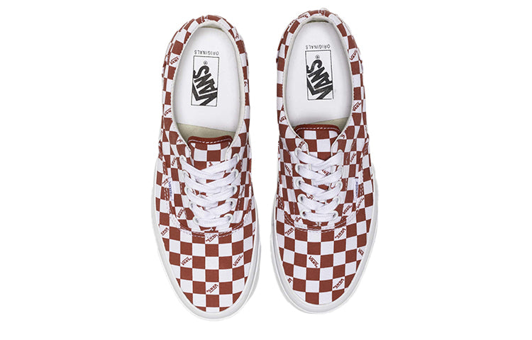 Vans OG Era LX 'Checkerboard Logo - Racing Red' VN0A3CXN9V9