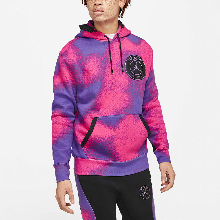 Air Jordan Printing Fleece Pullover Purple CK9650-510
