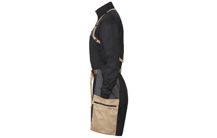 (WMNS) Air Jordan Next Utility Capsule Long Sleeve Shorts Black DD7090-010