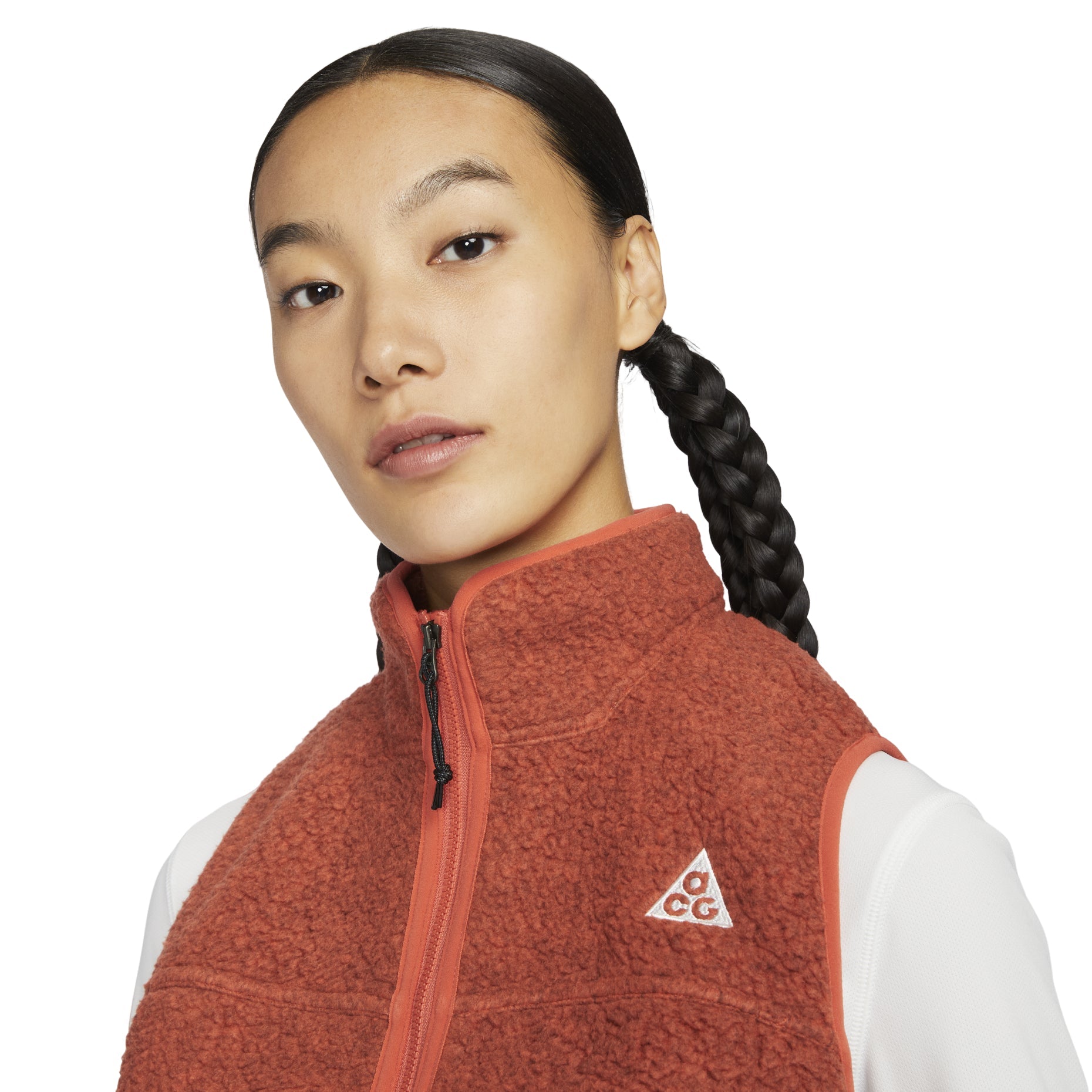 (WMNS) Nike ACG Arctic Wolf Vest 'Orange' FN1925-809