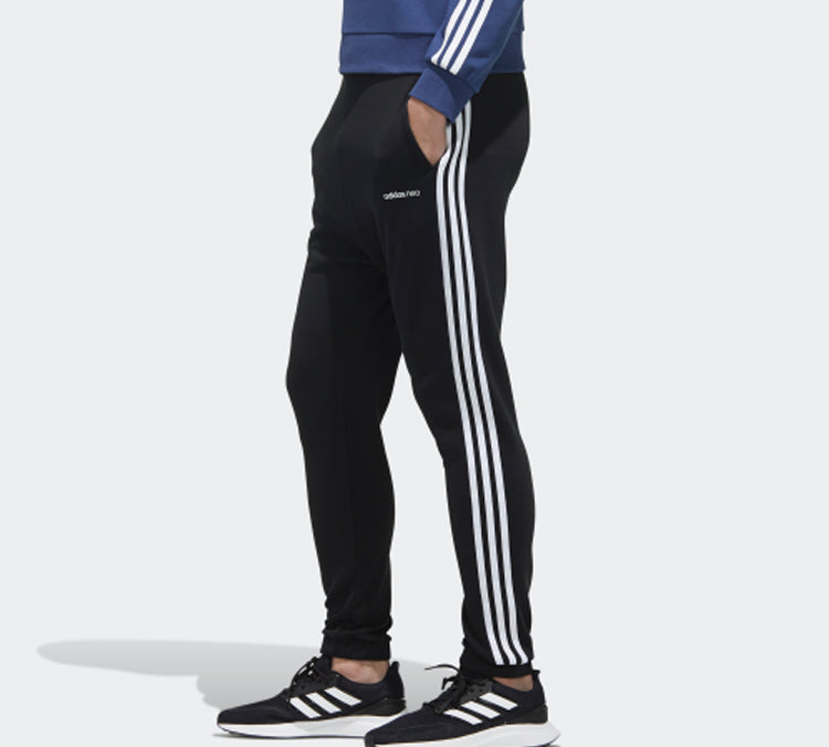 adidas neo M Cs Camo Tp Side Stripe Sports Pants Black FU1042