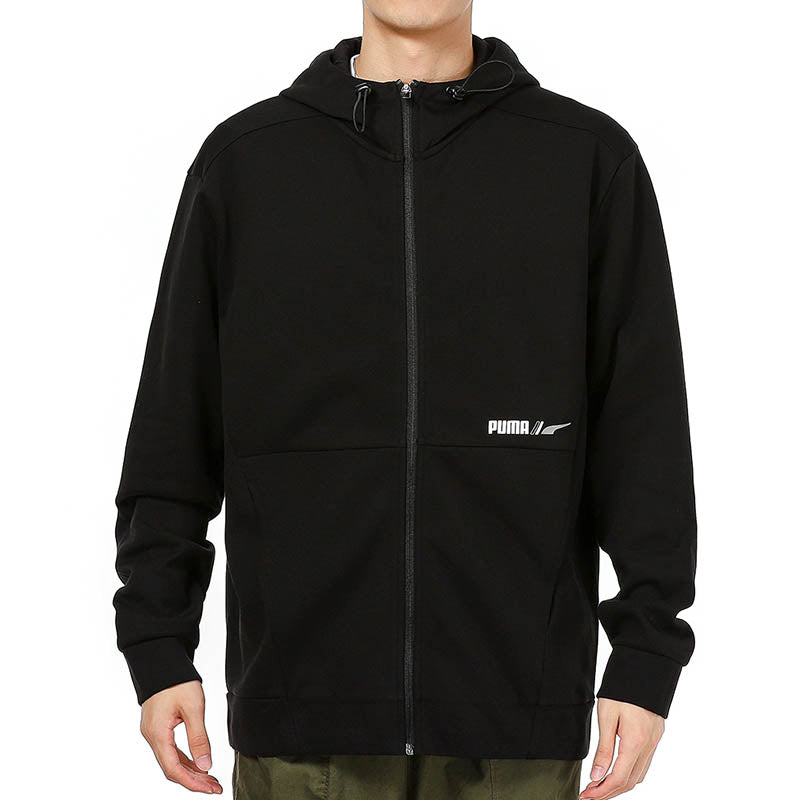 PUMA Full Sleeve Solid Jacket 'Black' 846533-01