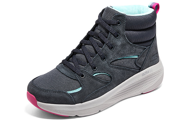 (WMNS) Skechers On The Go Elevate 'Black' 144520-NVY