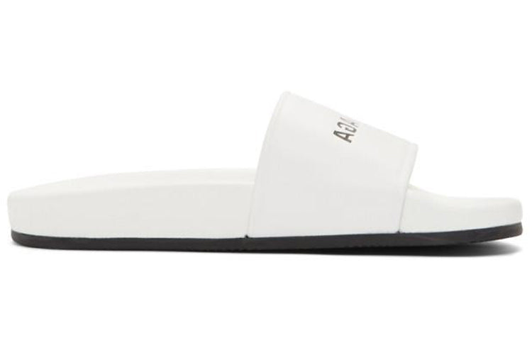 Balenciaga Classic Logo Slide 'White' 530501WAL009061