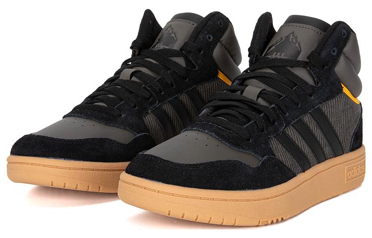 adidas Hoops 3.0 Mid 'Yellow Grey Black' HP6903