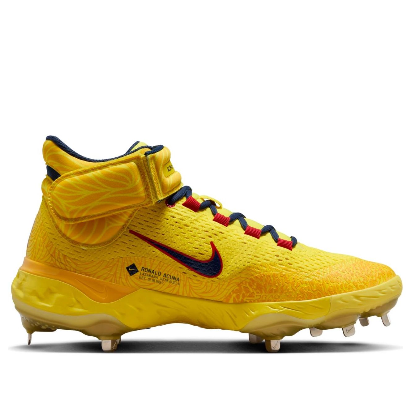 Nike Alpha Huarache Elite 4 Mid 'Ronald Acuna Jr.' FZ3466-700