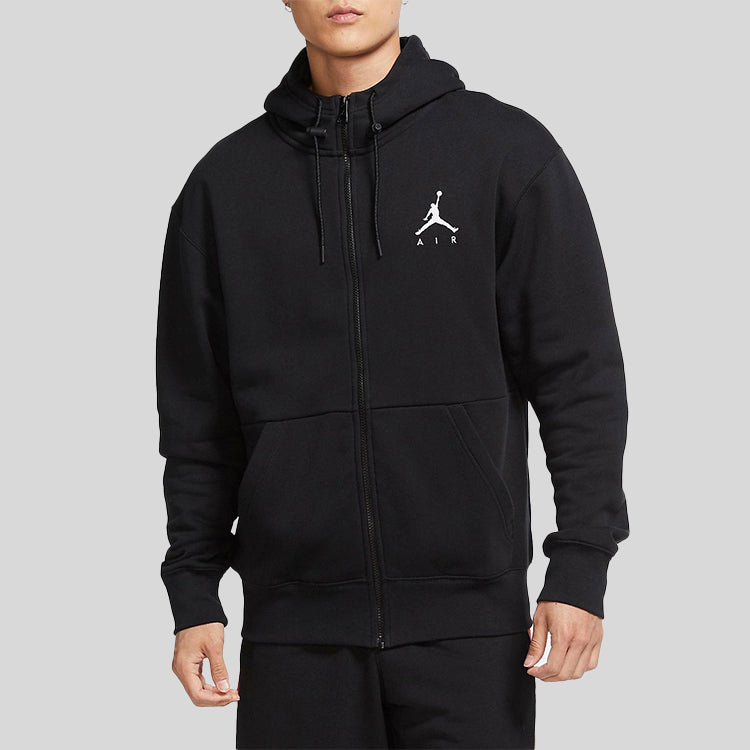 Air Jordan Jumpman Air Fleece Zipper Cardigan Black CK6679-010