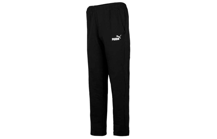 PUMA Ess Logo Op Sweat Pants 'Black' 843730-01
