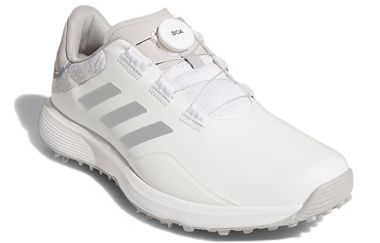 adidas S2G BOA Cozy Wear-resistant Golf Shoe White GV9781
