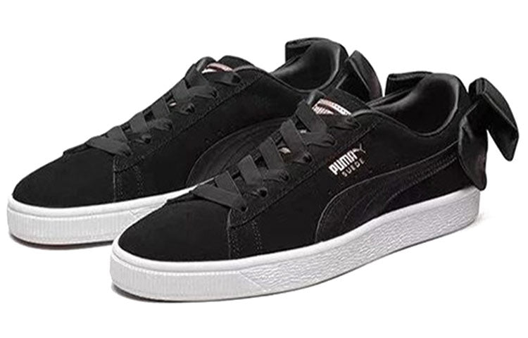 (WMNS) PUMA Suede Bow Wn'S Black 367317-04