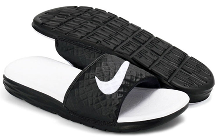 (WMNS) Nike Benassi Solarsoft 'Black' 705475-010