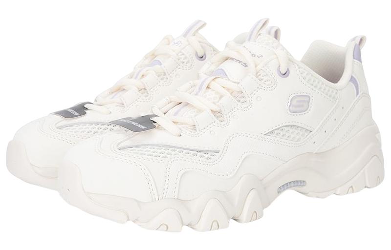 (WMNS) Skechers D'Lites 4.0 Marathon Running Shoes 'White' 896210-OFWT