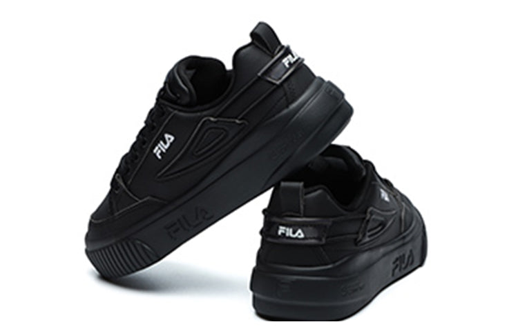 (WMNS) FILA Heritage- Fht Low-Top Sneakers Black F12W144313FBK