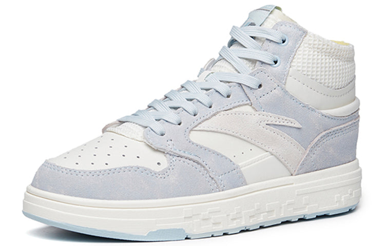 (WMNS) ANTA Streetball Mid 'White Light Purple' 122218052-4