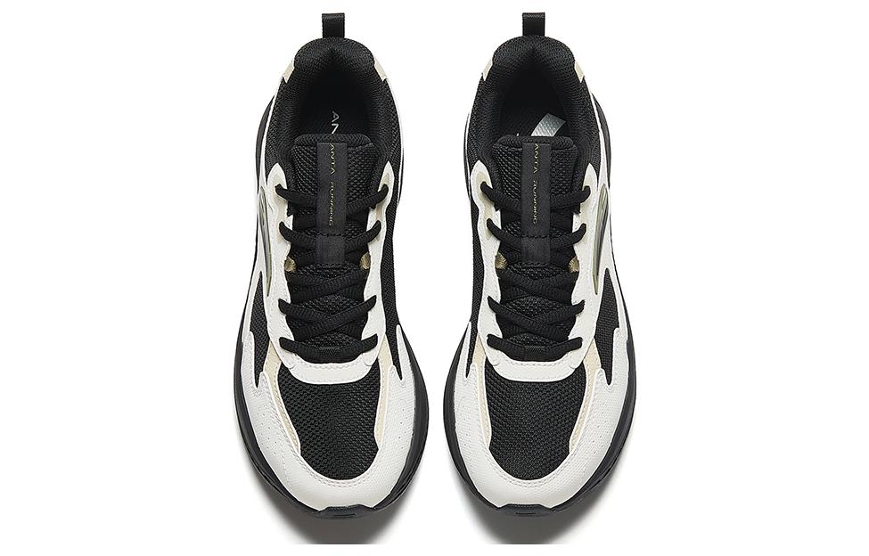 (WMNS) ANTA Running Series Sneakers 'White Black Olive' 922345595-2